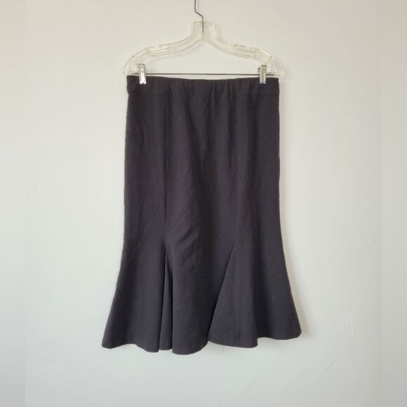 Focus 2000 Black Trumpet Skirt Midi Concert Performance Modest Office Size 10 - Picture 3 of 5